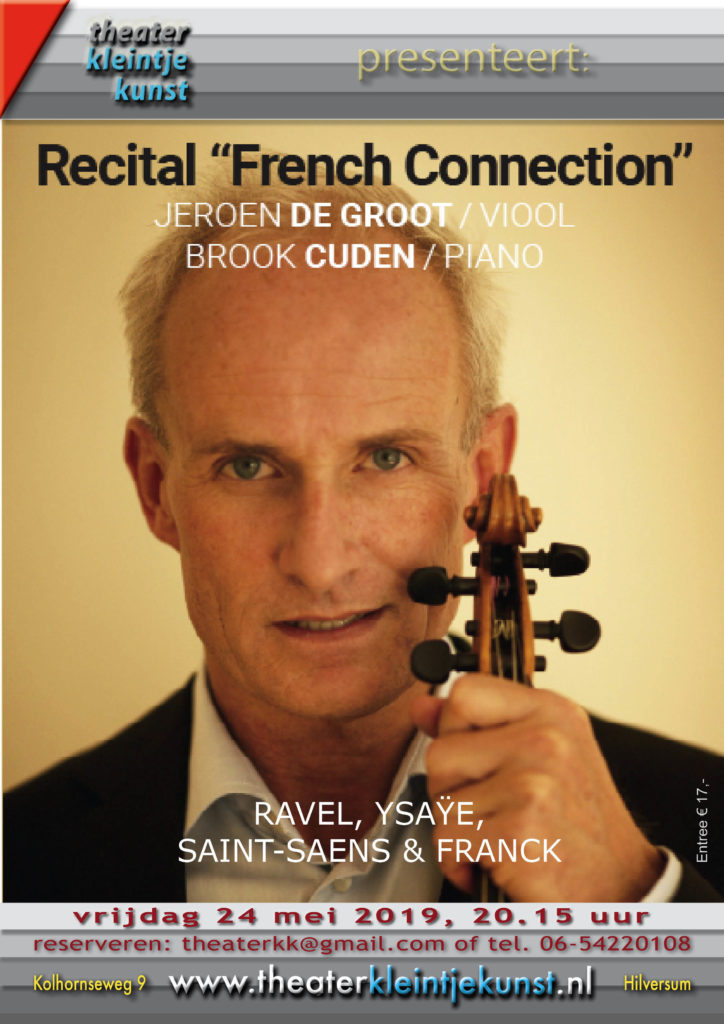 Jeroen de Groot “French Connection” Theater Kleintje Kunst